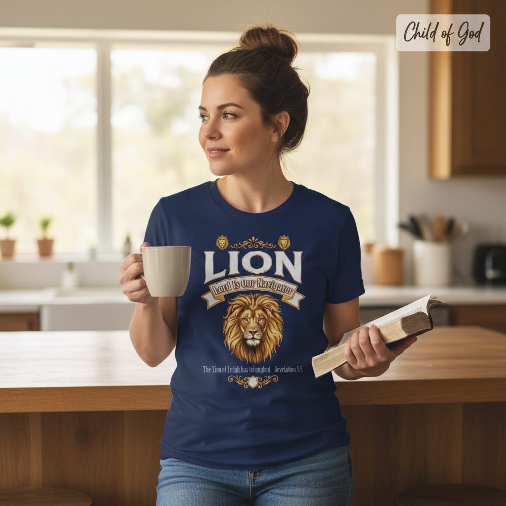 Lion of Judah Victory T-Shirt__use