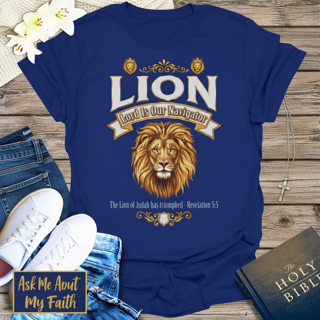 Lion of Judah Victory T-Shirt__pair