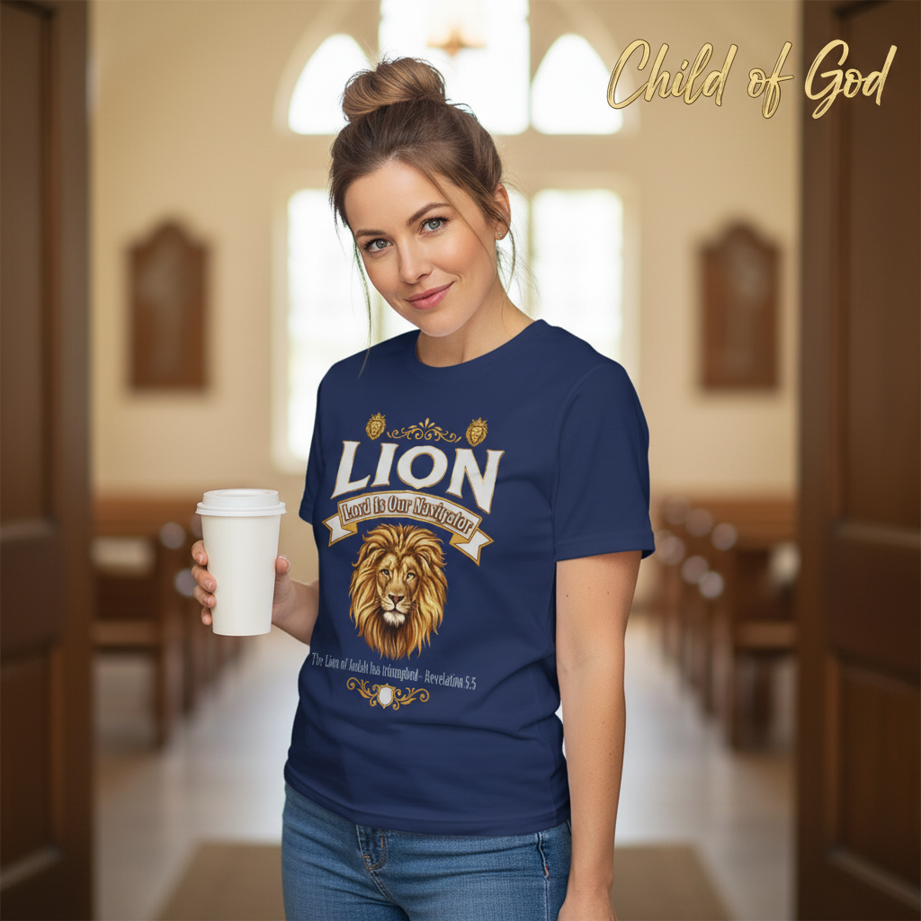 Lion of Judah Victory T-Shirt__lifestyle