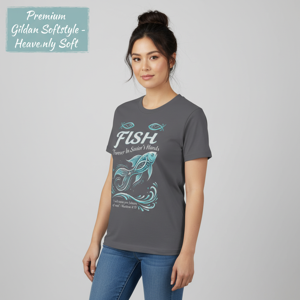 FISH - Forever in Savior’s Hands T-Shirt__benefit