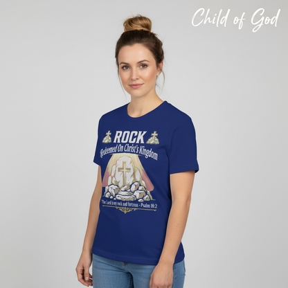 Christ the Rock Fortress T-Shirt__hero