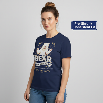 Believe, Endure, And Rise Bear T-Shirt__benefit