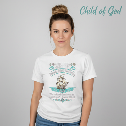 Saved Ship Peace T-Shirt__hero