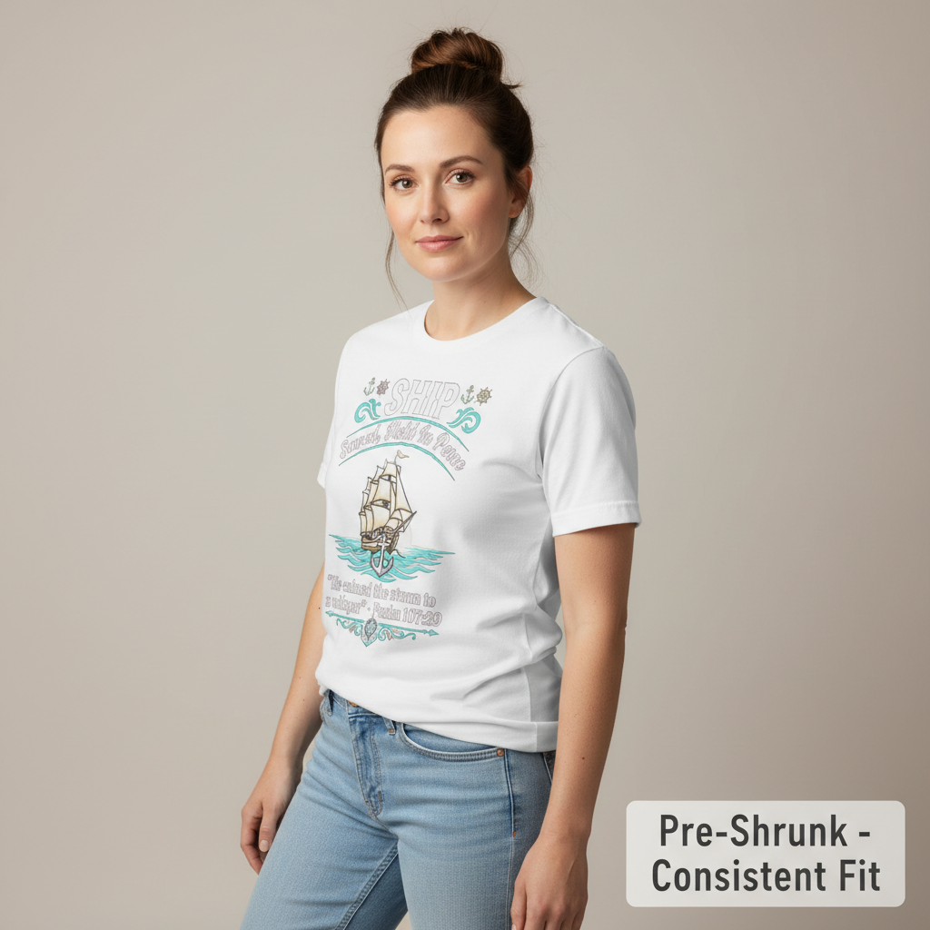 Saved Ship Peace T-Shirt__space