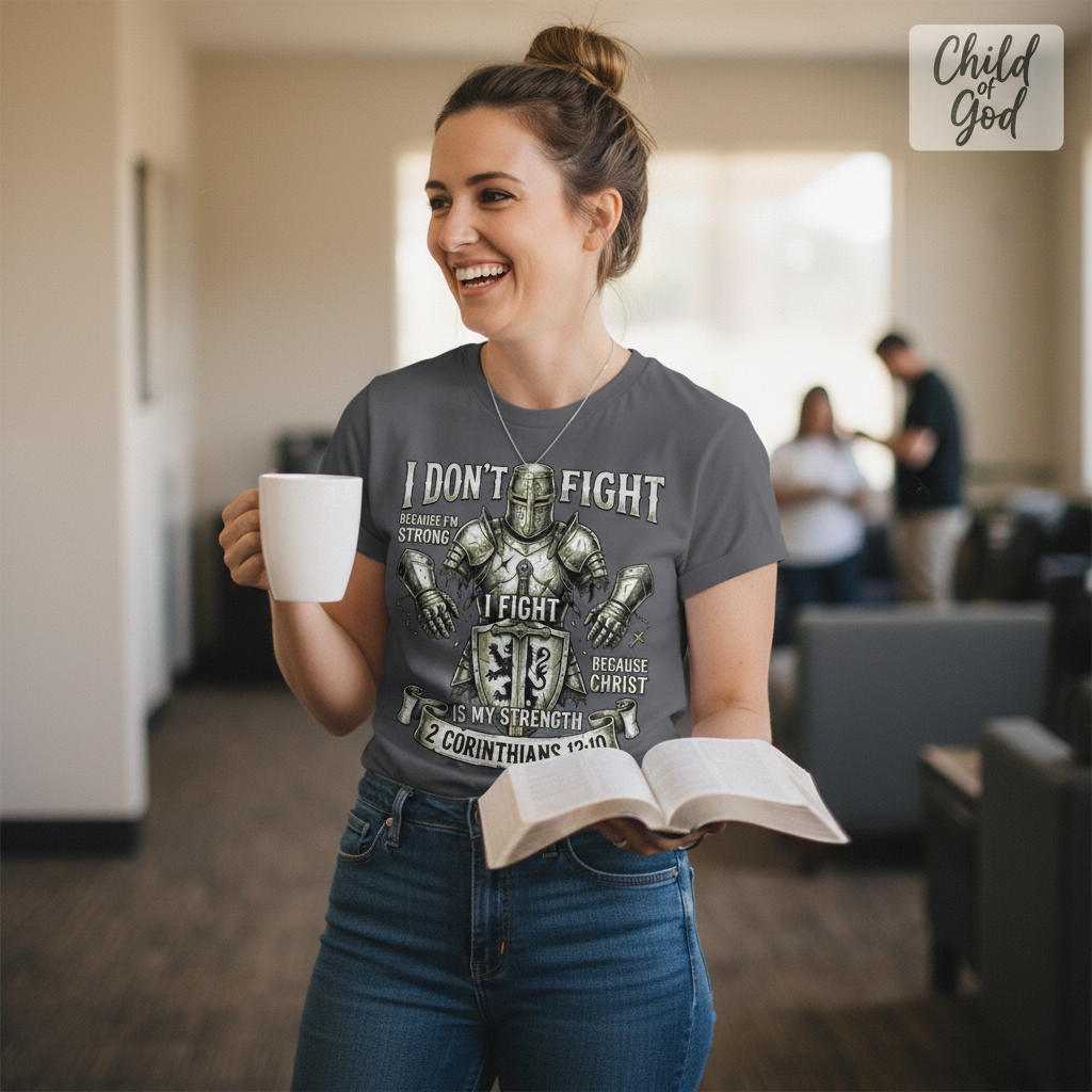 Christ Is My Strength T-Shirt__use