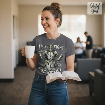 Christ Is My Strength T-Shirt__use