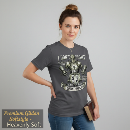 Christ Is My Strength T-Shirt__benefit
