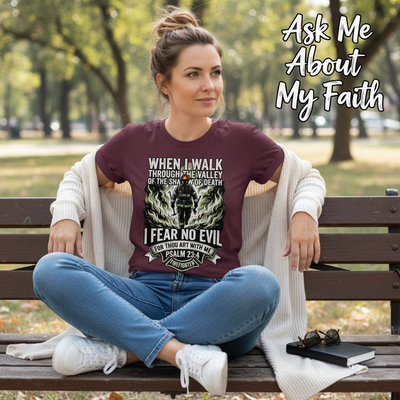 Fear No Evil Firefighter T-Shirt__pair