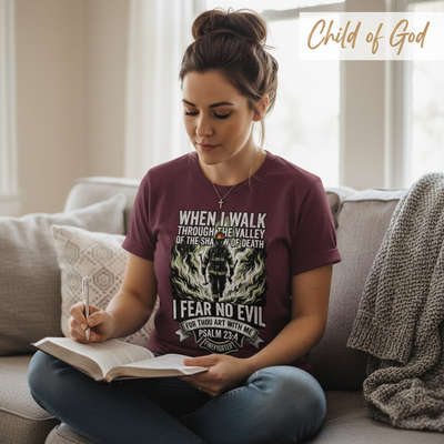 Fear No Evil Firefighter T-Shirt__use