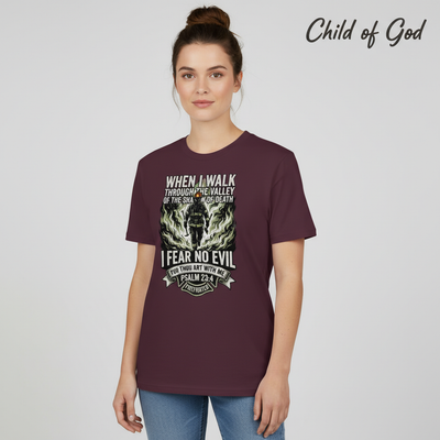 Fear No Evil Firefighter T-Shirt__hero
