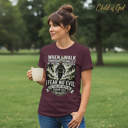 Fear No Evil Firefighter T-Shirt__lifestyle
