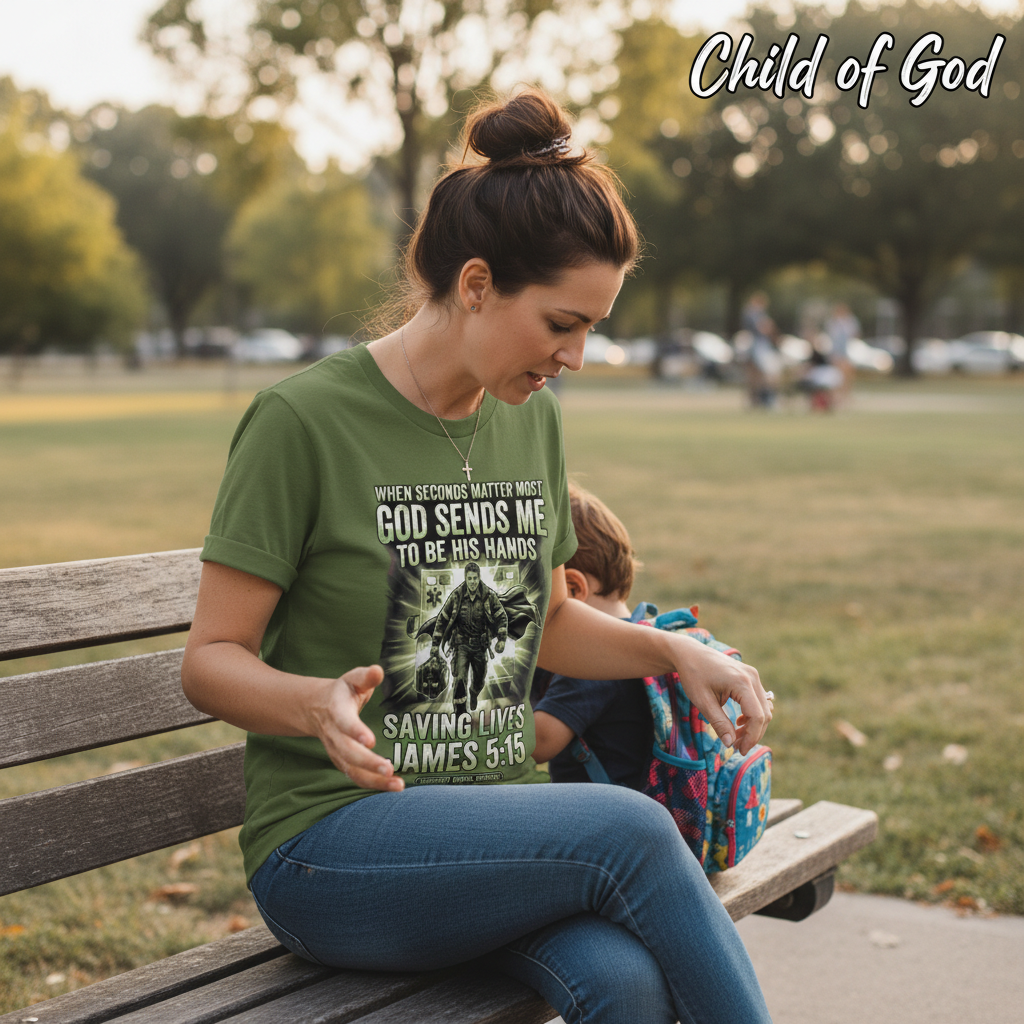 God Sends Me to Be His Hands T-Shirt__use