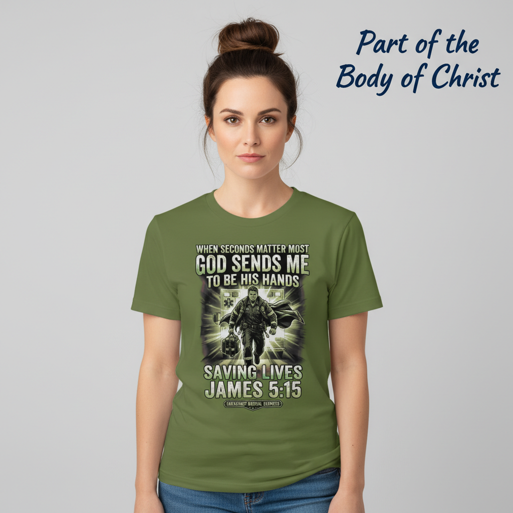 God Sends Me to Be His Hands T-Shirt__hero