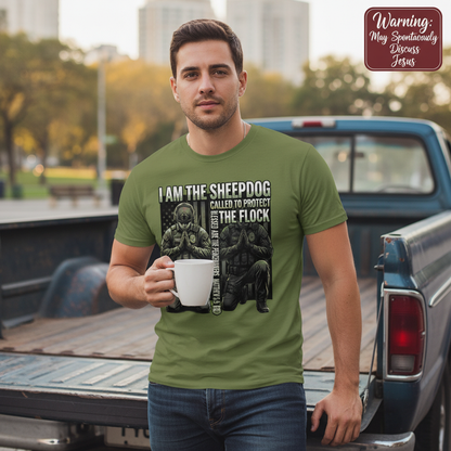Sheepdog Protector T-Shirt__use