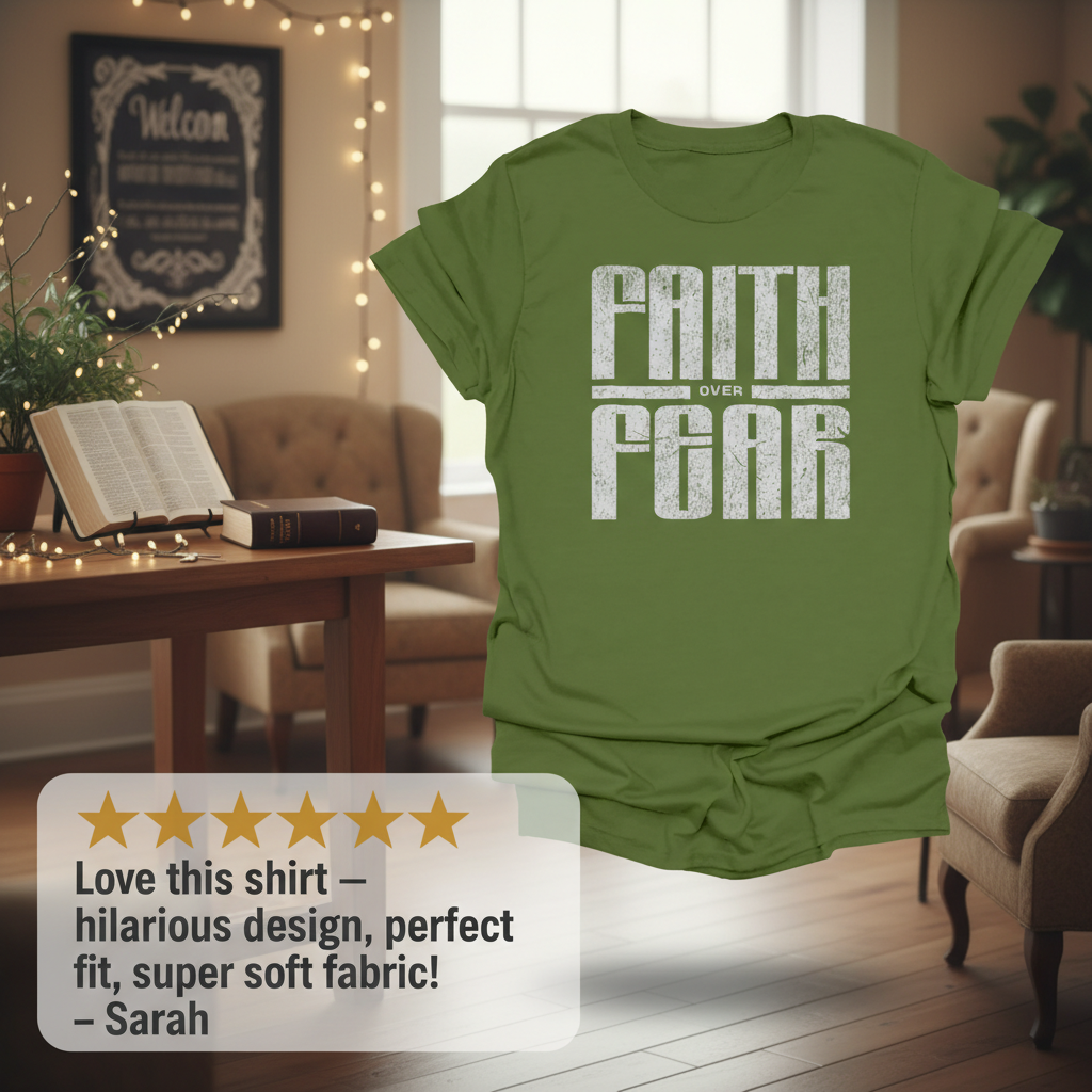 Faith over Fear T-Shirt_review