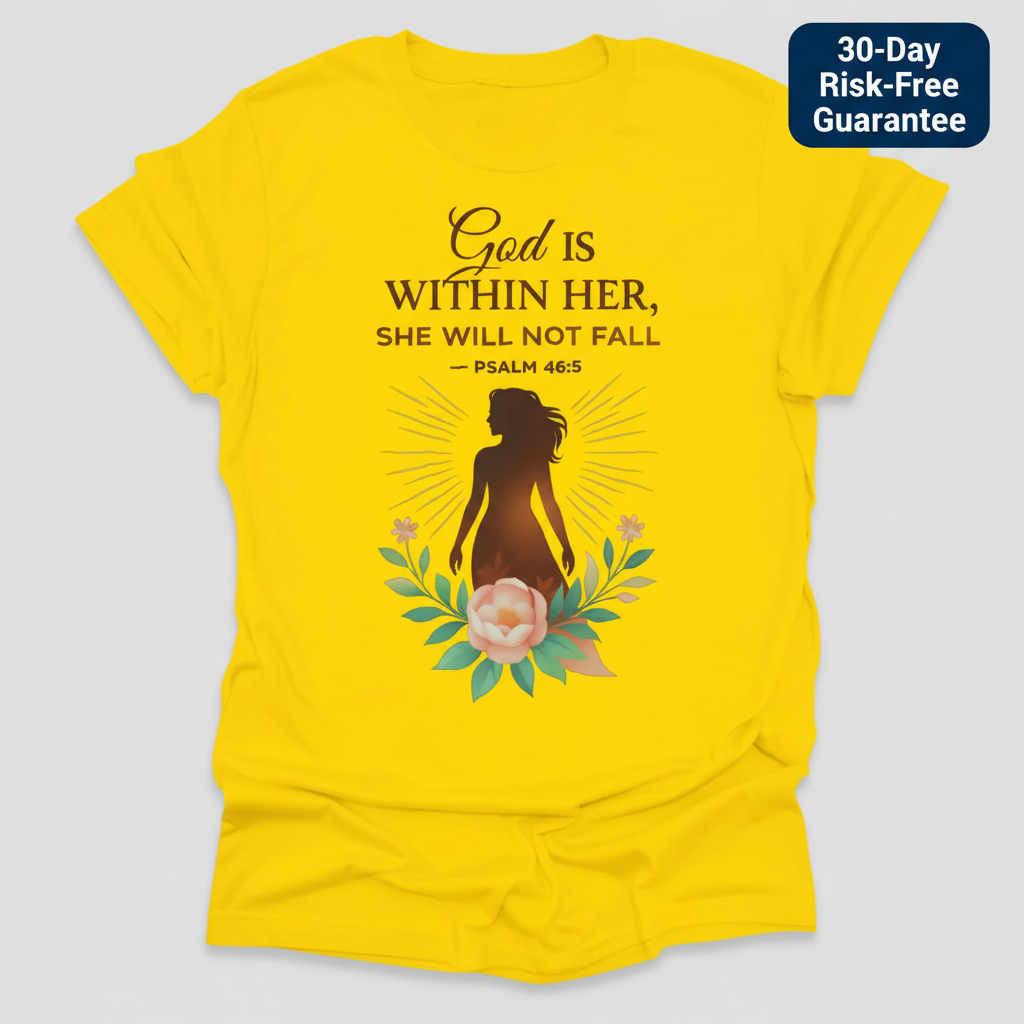 God Is Within Her T-Shirt_clean