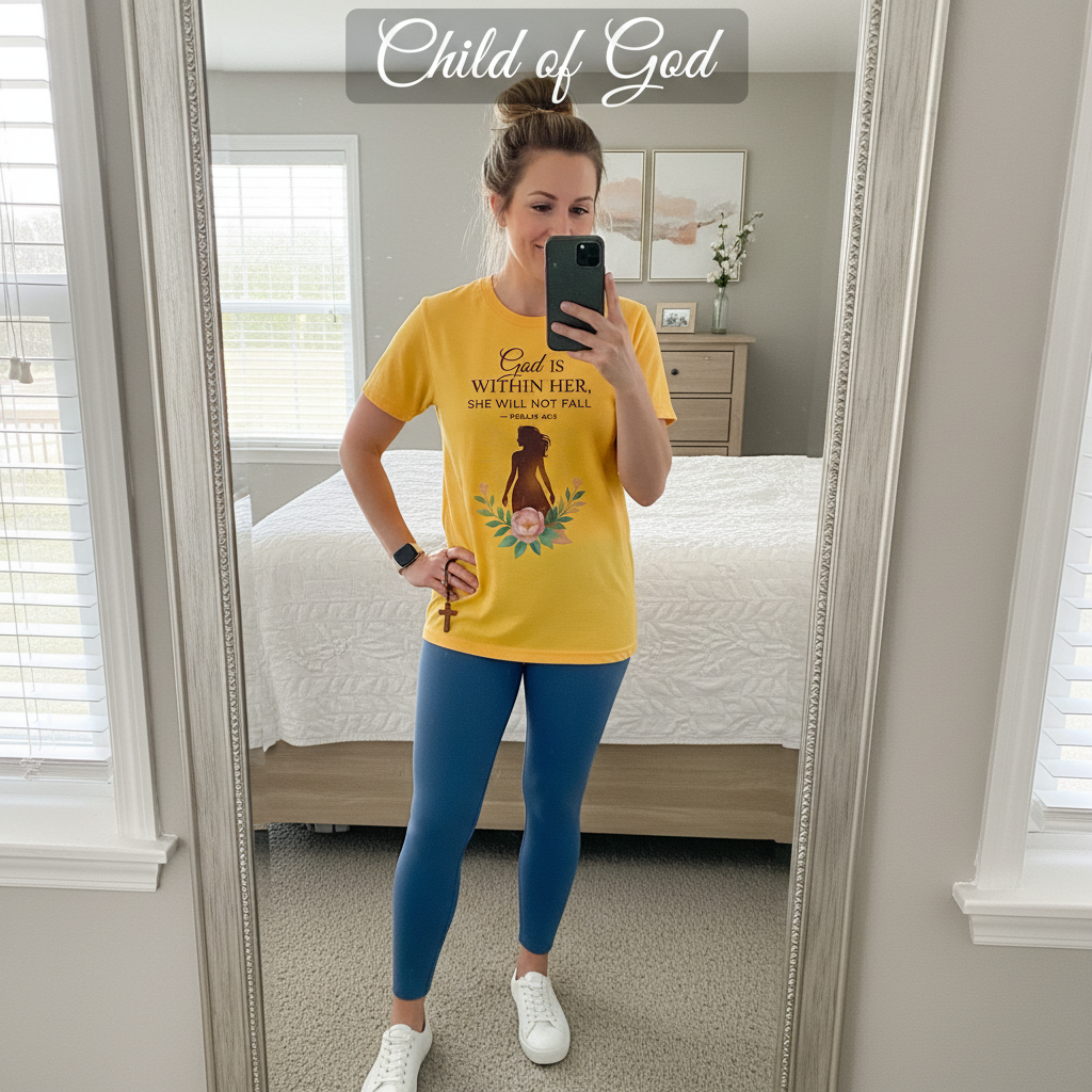 God Is Within Her T-Shirt_mirror_selfie