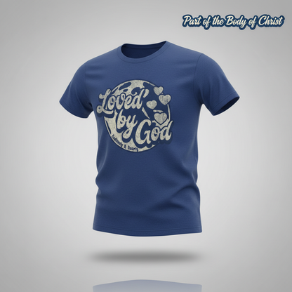 Loved by God T-Shirt_3d_float