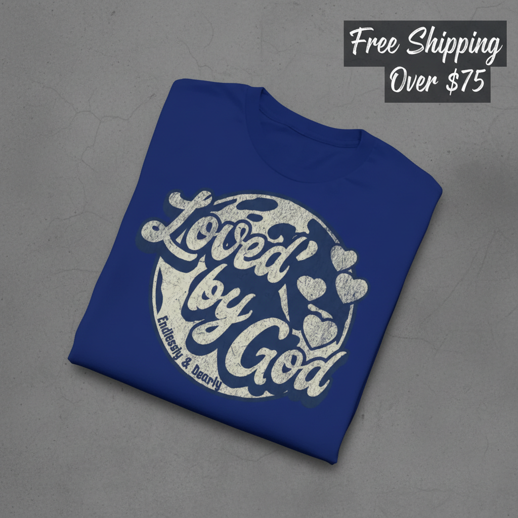 Loved by God T-Shirt_fold_tilt