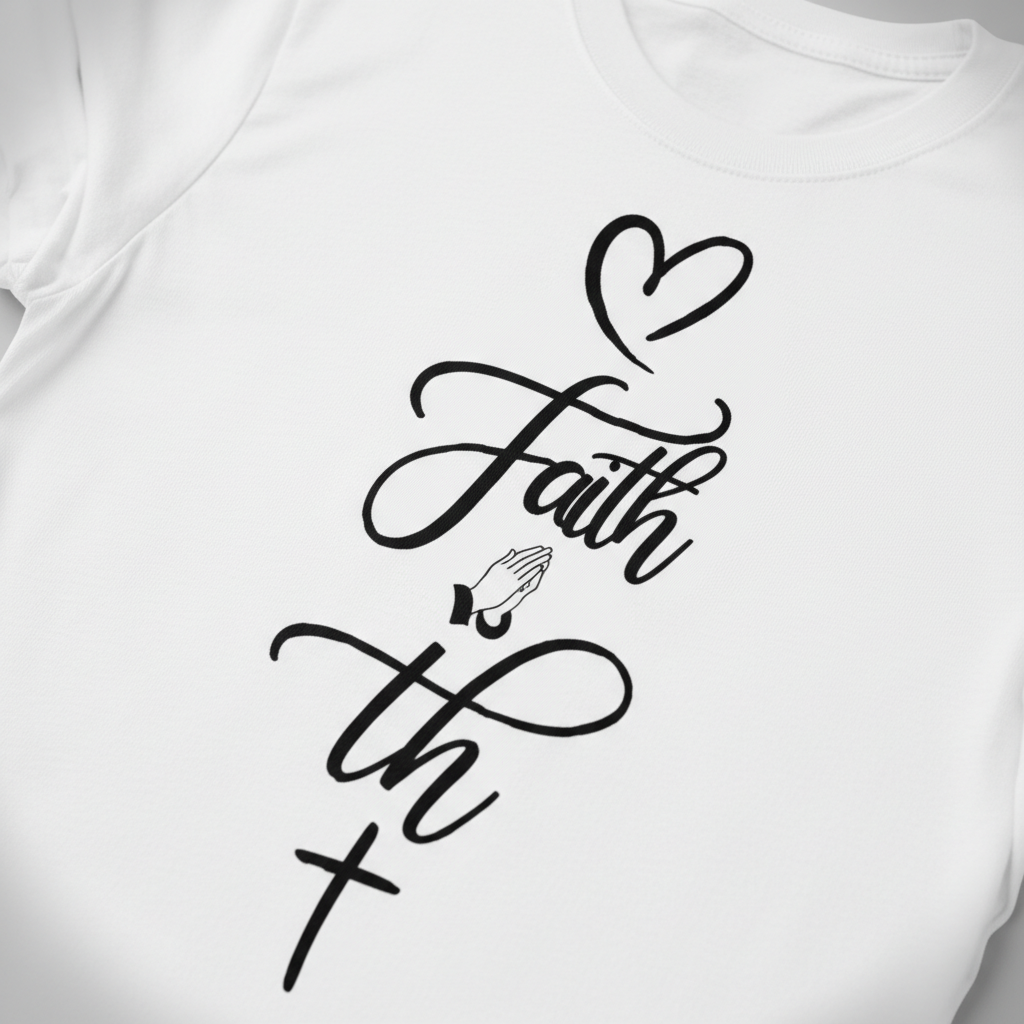 Faith In Prayer T-Shirt__detail