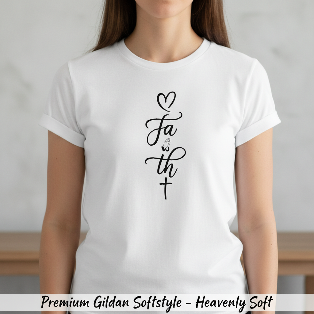 Faith In Prayer T-Shirt__space