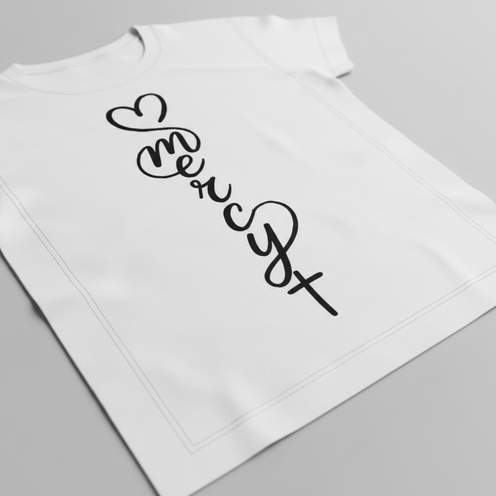Saved by Mercy T-Shirt__detail