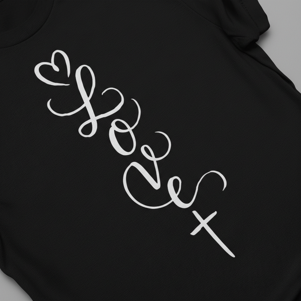 Loved in Christ T-Shirt__detail