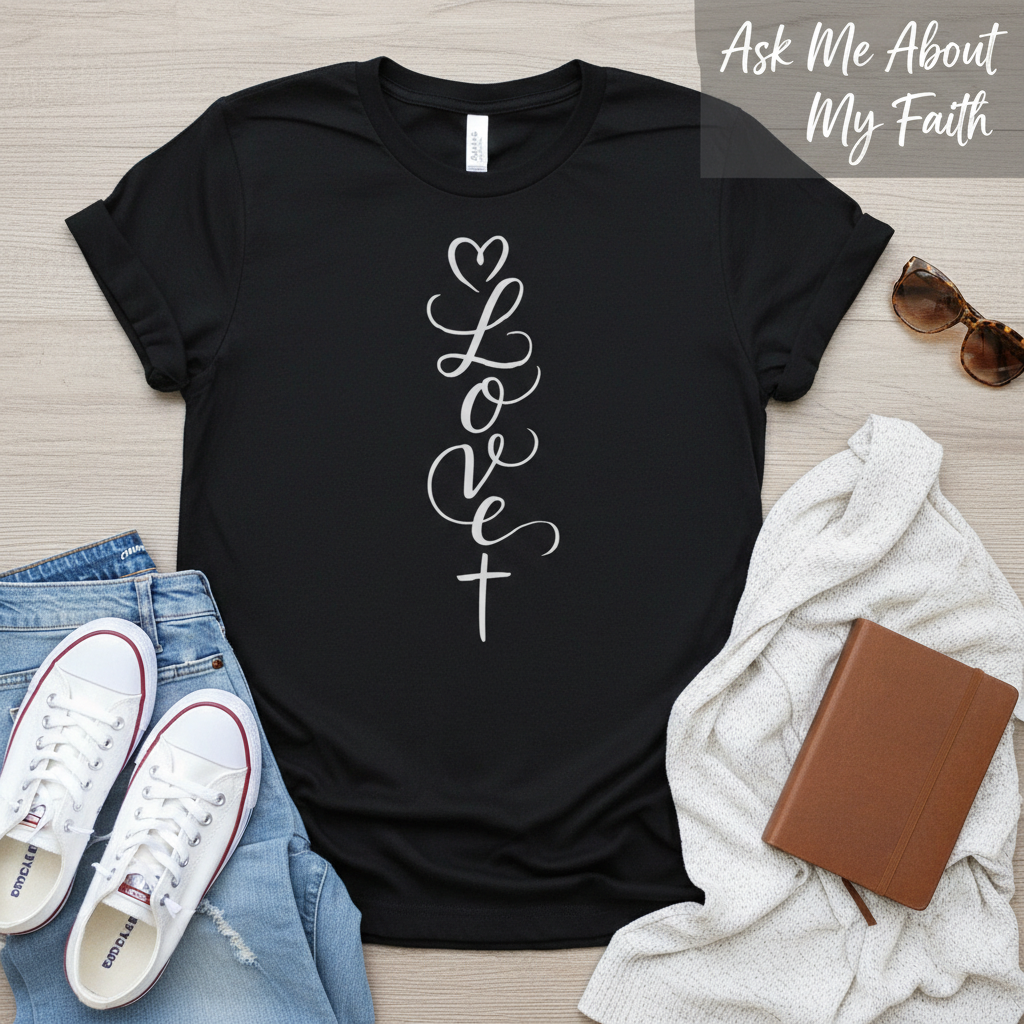 Loved in Christ T-Shirt__pair