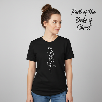 Loved in Christ T-Shirt__hero
