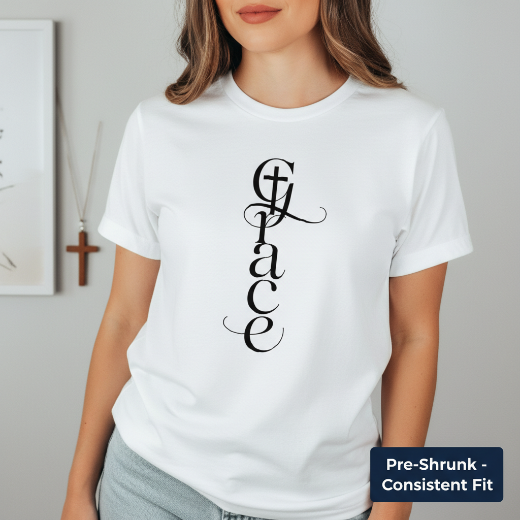 By Grace of God T-Shirt__space