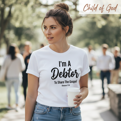 Gospel Debtor T-Shirt__lifestyle