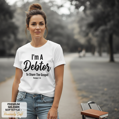 Gospel Debtor T-Shirt__space
