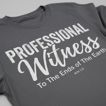 Professional Witness T-Shirt__detail
