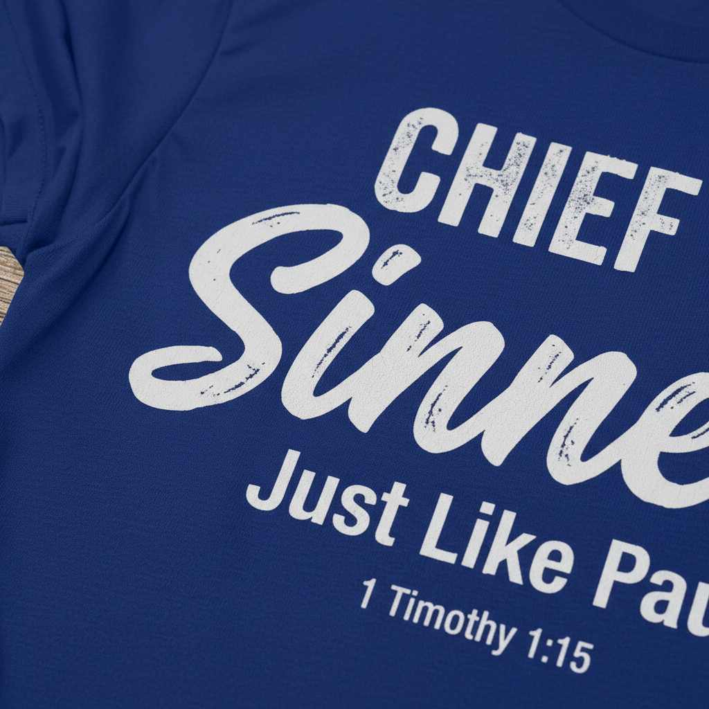 Chief of Sinners T-Shirt__detail
