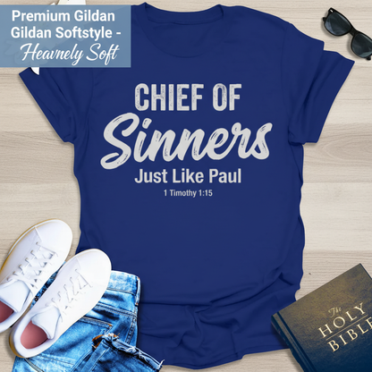 Chief of Sinners T-Shirt__pair