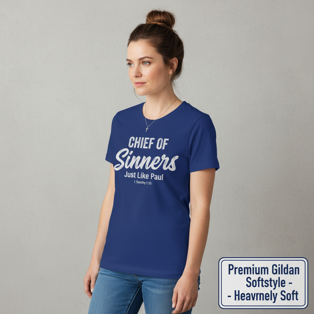 Chief of Sinners T-Shirt__space