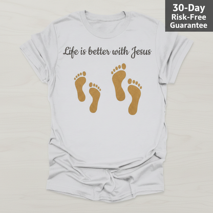 Life Is Better with Jesus T-Shirt_clean