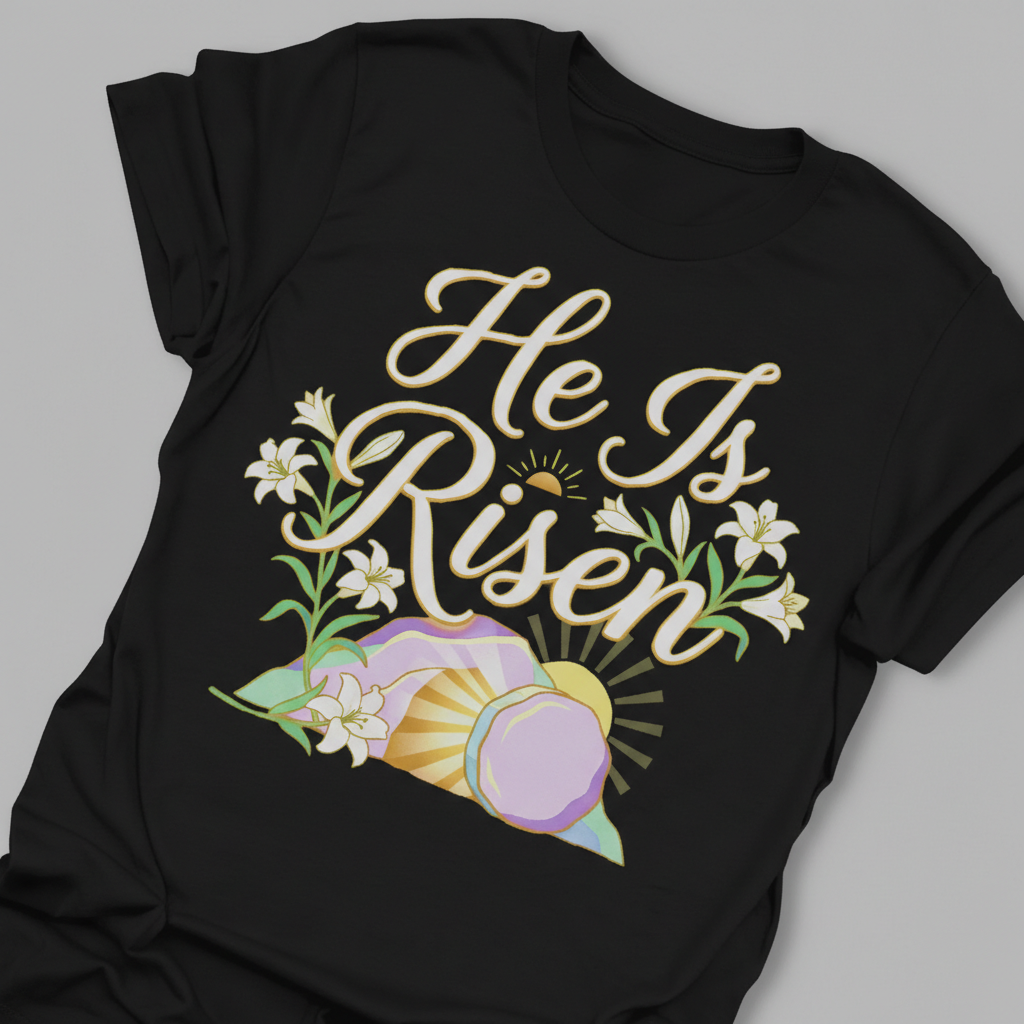 He Is Risen T-Shirt_extreme_za