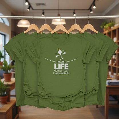 Walking in Faith T-Shirt_boutique_rack