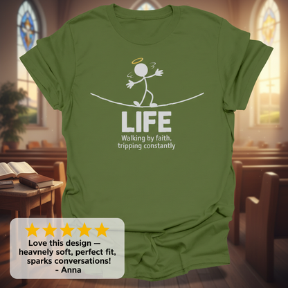 Walking in Faith T-Shirt_review