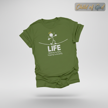 Walking in Faith T-Shirt_3d_float
