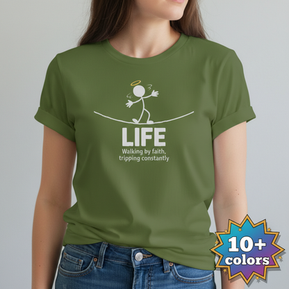 Walking in Faith T-Shirt_badge