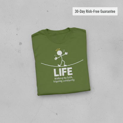 Walking in Faith T-Shirt_fold_tilt