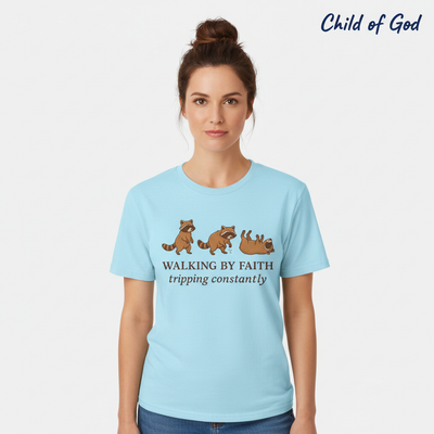 Walking By Faith T-Shirt__hero