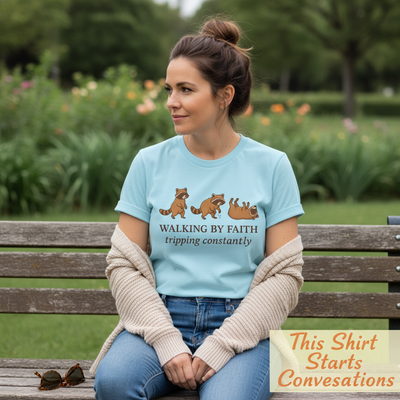 Walking By Faith T-Shirt__pair