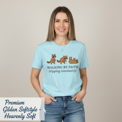Walking By Faith T-Shirt__space