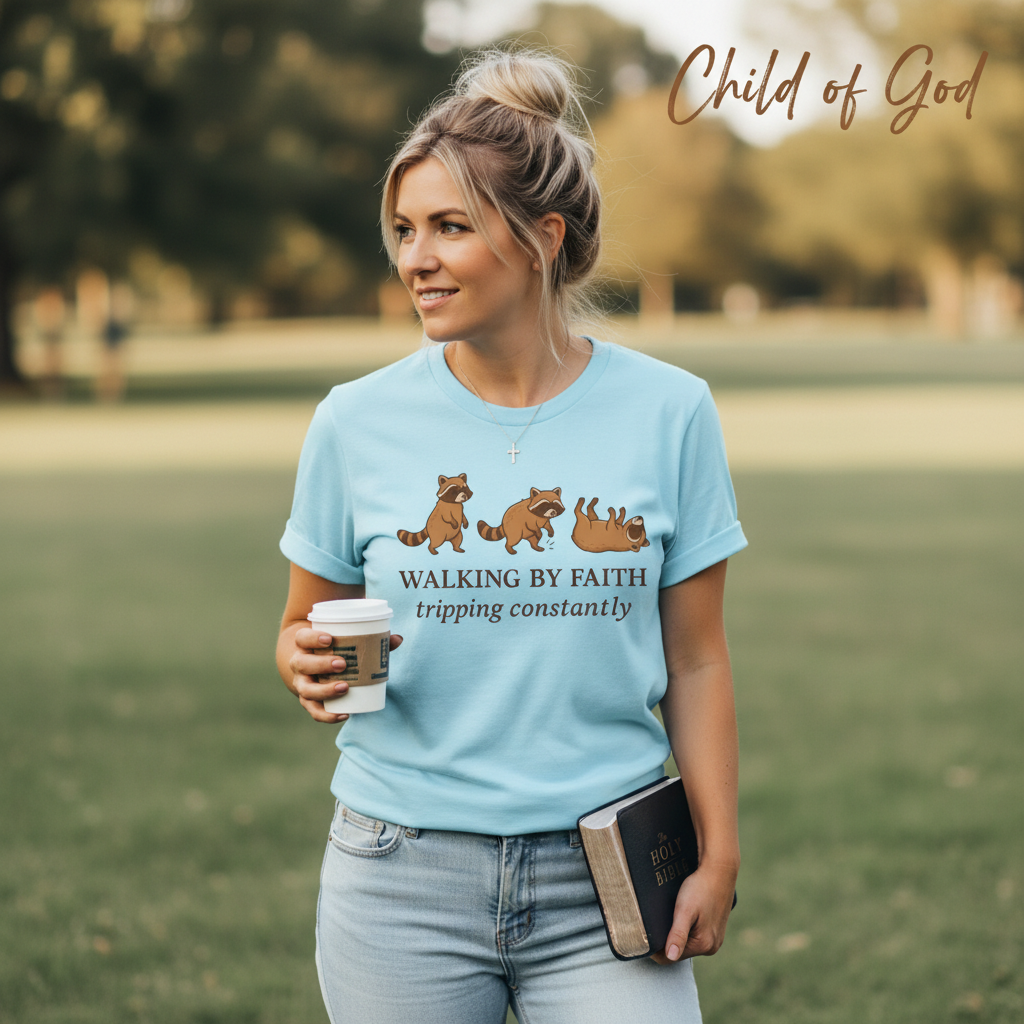 Walking By Faith T-Shirt__lifestyle
