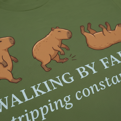Walking by Faith T-Shirt__detail