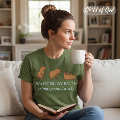 Walking by Faith T-Shirt__use