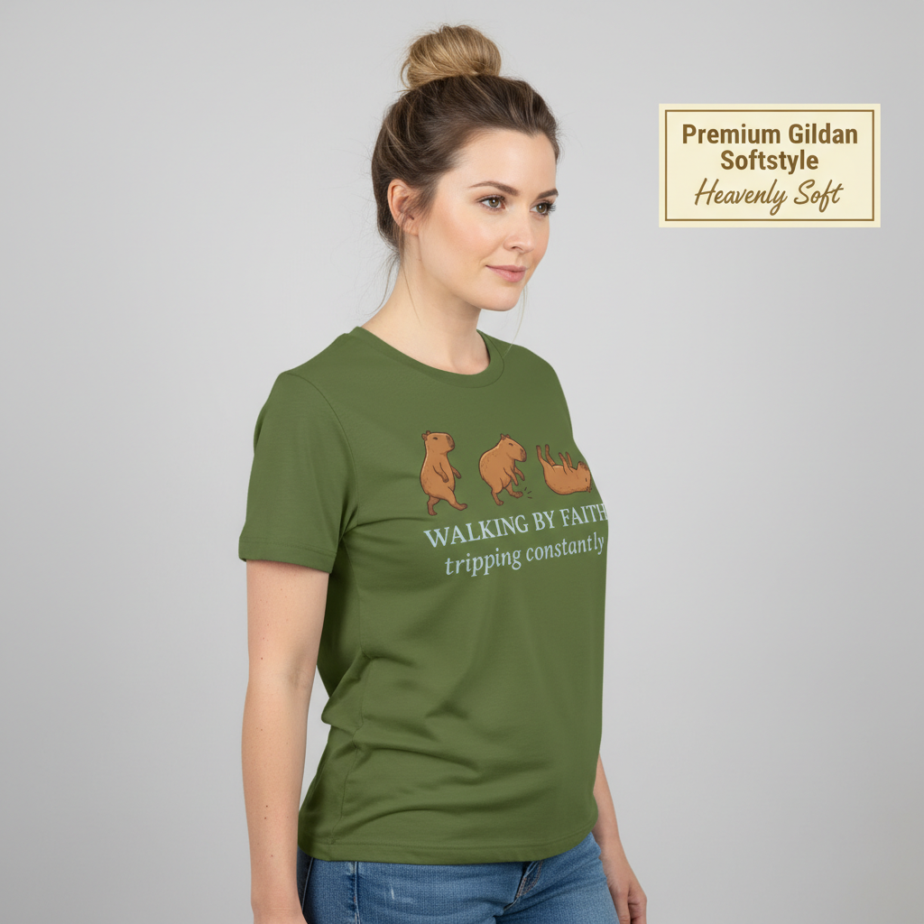 Walking by Faith T-Shirt__benefit